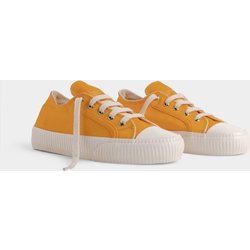 Bamburista Damen vegan Sneaker Ladybug Low Gelb