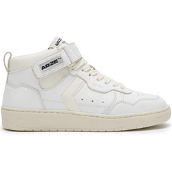 ARZE Herren vegan Taiga Hi Sneaker Weiß