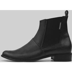 BOHEMA Damen vegan Chelsea Boots Nr. 2 Schwarz