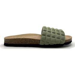thies Herren vegan Hausschuhe Eco Pool Pop Olivgrün