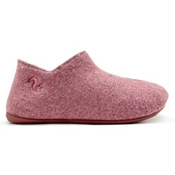 thies Damen vegan Slipper Stiefel Bordeaux