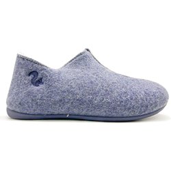 thies Damen vegan Slipper Stiefel Blau