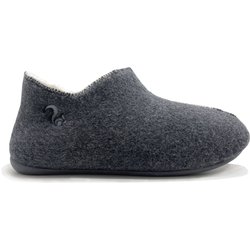 thies Damen vegan Slipper Stiefel Dunkelgrau