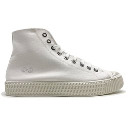 nat-2 Herren vegan Sneaker Mono Weiß