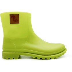 thies Damen vegan Regenstiefel 100% Wasserdicht Biologisch Abbaubar Lindgrün