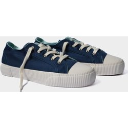 Bamburista Damen vegan Niedrig Sneaker Damen Marienkäfer Robino Thunder Blue