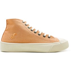 thies Damen vegan Sneaker Natural Dye Cup Hi Apricot Orange