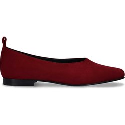NAE Damen vegan Ballerinas Melita Veganes Öko-Leder Rot