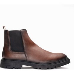 NAE Herren vegan Chelsea Stiefel Lukas Braun