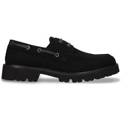 NAE Herren vegan Bootsschuh Dario Schwarz