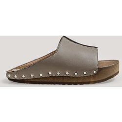 AGAZI Damen vegan Clog Pilates Babe! Khaki