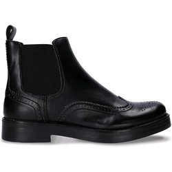 NAE Damen vegan Chelsea Boots Sisi Schwarz