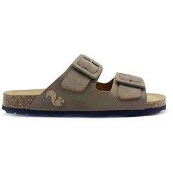 thies Damen vegan Sandalen Eco Bio Covered Truffle