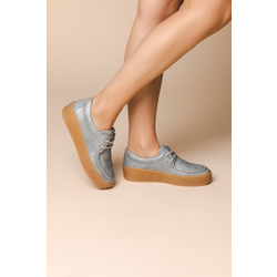 VENUS IS VEGAN Damen vegan Loafers Billy Snake Blau