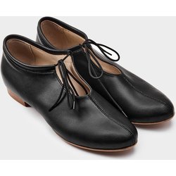 BOHEMA Damen vegan Ballerinas Akira Pumps Nopal Schwarz