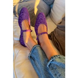 Momoc Damen vegan Ballerinas The Versailles Lila