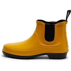 Grand Step Shoes Damen vegan Regenstiefel Vickie Curry Gelb