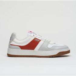 MEEKO Herren vegan Sneaker Kiboko Lehm Rot