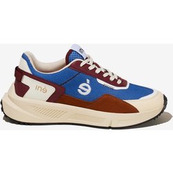 Iné Herren vegan Sneaker Vibes Blau Und Kamel