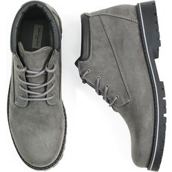 Will's Vegan Store Herren vegan Low Dock Boots Grau