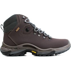 Will's Vegan Store Herren vegan Wanderstiefel Wasserdicht Dunkelbraun