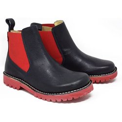 Grünbein Shoes Chelsea Boots Susanne Naturform lose Einlage dunkelblau