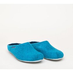 Magicfelt Filz-Hausschuh AP 701 aus 100% Merino-Wolle | Pantoffeln für Damen & Herren mit hochwertiger Ledersohle - Made in Tirol