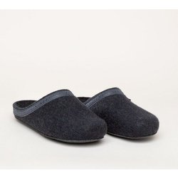 Stegmann Filzpantoffel 127 aus 100% hochwertiger Merino-Wolle - Hausschuhe für Damen & Herren - Pantoffeln mit Kork Sohle