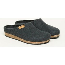 Stegmann Filzpantoffel 208 aus 100% hochwertiger Merino-Wolle - Hausschuhe für Damen & Herren - Pantoffeln mit Komfort-Kork-Sohle