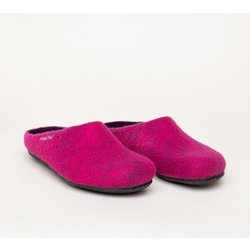 Magicfelt Filz-Hausschuh 709 aus 100% Merino-Wolle | Pantoffel für Damen & Herren mit anatomisch geformter Filz-Latex-Sohle - Made in Tirol