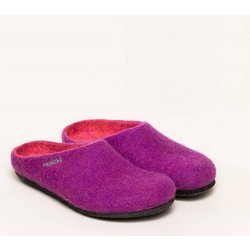 Magicfelt Filz-Hausschuh 709 aus 100% Merino-Wolle | Pantoffel für Damen & Herren mit anatomisch geformter Filz-Latex-Sohle - Made in Tirol