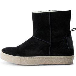 Grand Step Shoes Leder-Boots Nicki Suede black