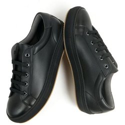 Will's Vegan Shop New York Turnschuhe Schwarz Damen