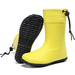 SAGUARO Gummistiefel Barfußschuhe vegan Damen Herren Naturkautschuk gefüttert