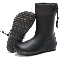 SAGUARO Gummistiefel Barfußschuhe vegan Damen Herren Naturkautschuk gefüttert