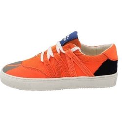 VAER LIMITIERT Nachhaltiger Sneaker: Recycled / Upcycled / Zirkulär / Vegan - Orange Phoenix