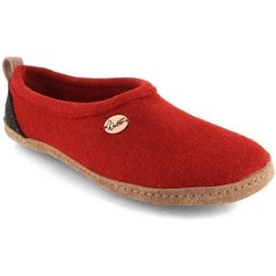 WoolFit Homeoffice Hausschuhe 'Highland' aus 100% Wolle mit vegetabiler Ledersohle