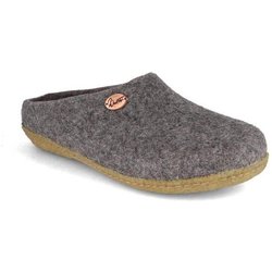 WoolFit Filzpantoffeln „Classic“ mit Naturgummisohle mit weichen Filzeinlagen