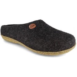WoolFit Filzpantoffeln „Classic“ mit Naturgummisohle mit weichen Filzeinlagen