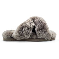 Pantoffel-Sandale aus Schaffell "thies Sheep Cross Sandal"