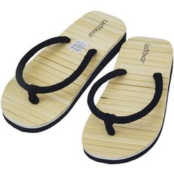 Les Tôngs BAMBOO-U gesunde Zimtlatschen - vegane Flip-Flops mit Zimtsohle