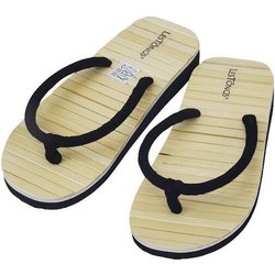 Les Tôngs BAMBOO-U gesunde Zimtlatschen - vegane Flip-Flops mit Zimtsohle