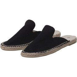 Japanwelt Espadrilles Damen Espadrilles Canvas Pantoffeln Glitzer Leinen Sommerlatschen