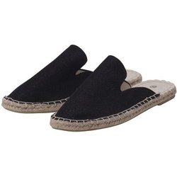 Japanwelt Espadrilles Damen Espadrilles Canvas Pantoffeln Glitzer Leinen Sommerlatschen