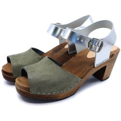 me&myClogs CLEO - Holz Clogs - high mid heel