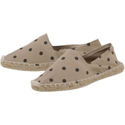 Japanwelt Espadrilles Classic Espadrilles Polka Dots Canvas Unix Gepunktete Sommer Slipper