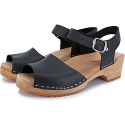 MILA - schwedische Holz Clogs Sandale von me&myclogs - low heel