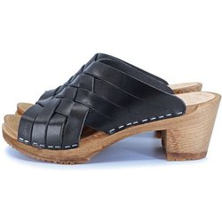 SOMMAR - schwedische Holz Clogs von me&myclogs - high mid heel