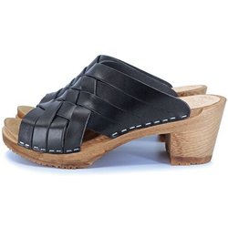 SOMMAR - schwedische Holz Clogs von me&myclogs - high mid heel