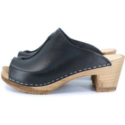 SIGNE - schwedischer Holz Clogs von me&myclogs - high mid heel